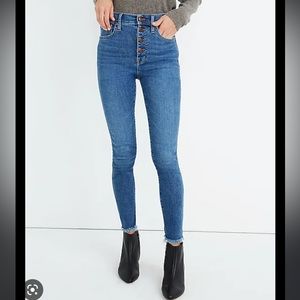 Madewell High Rise Skinny Jean